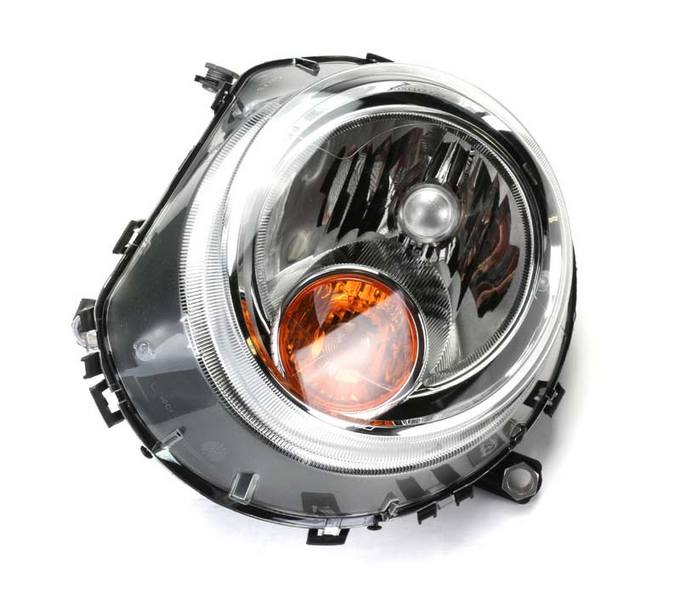 Mini Headlight Assembly - Driver Side (Halogen) (NSF) 63122751869 - TYC 206888001